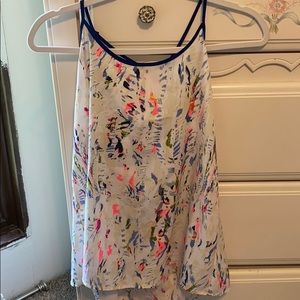 Multicolor blouse with cute pattern